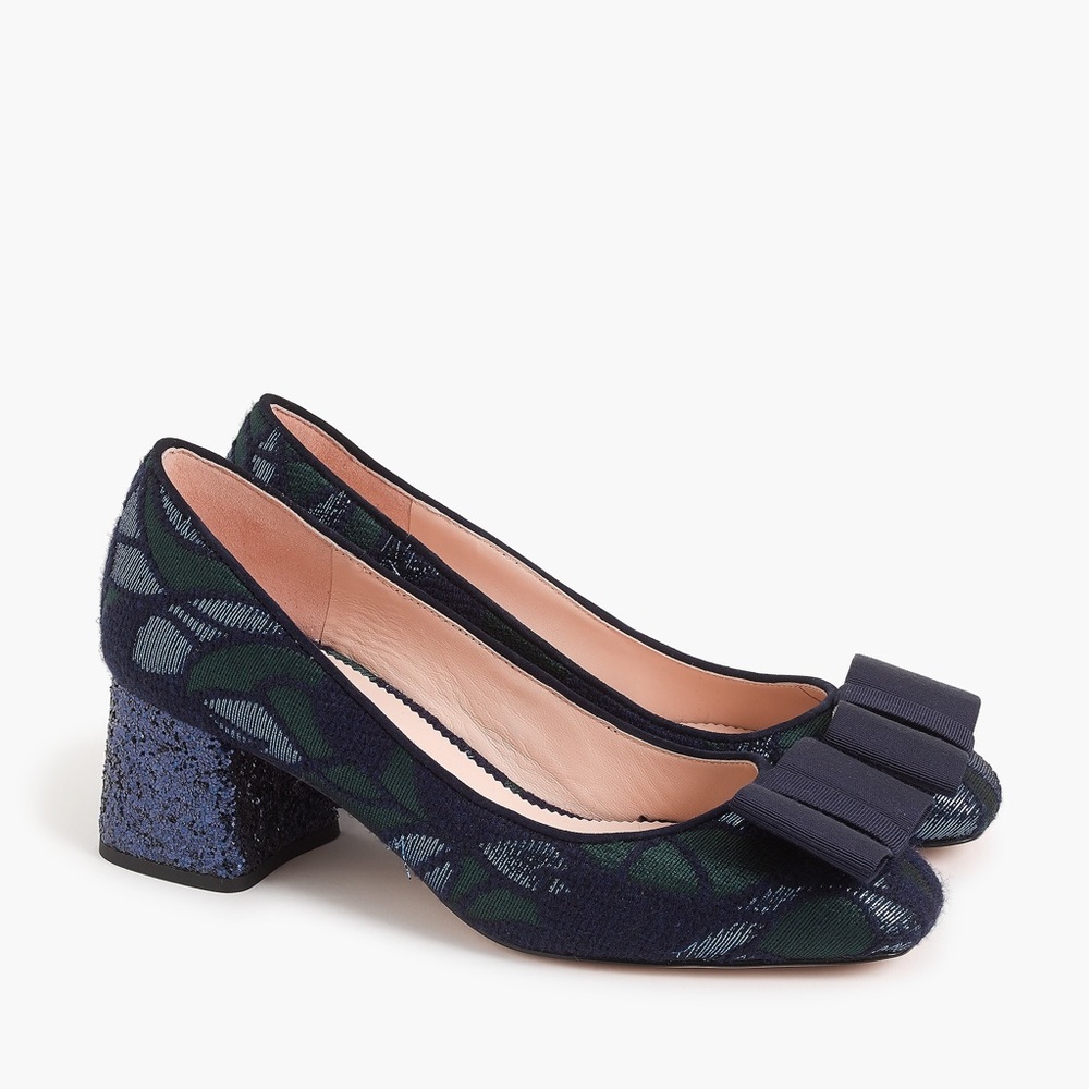 JCrew Block Heel Pumps New